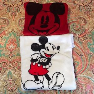 Bundle of 2 Fuzzy Disney Sweatshirts, Sz. XXL